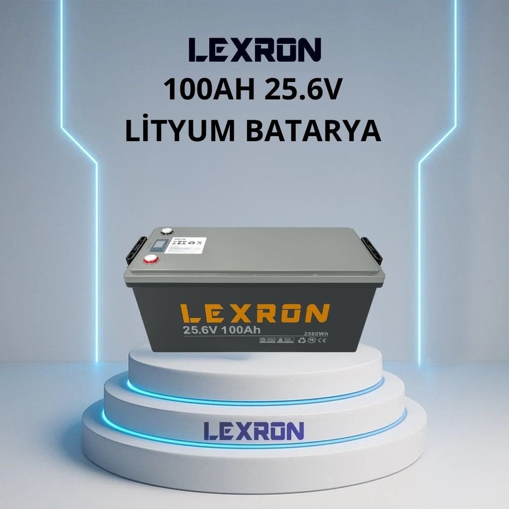 100Ah 25.6V Lityum Batarya