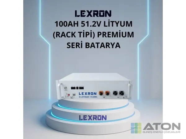 100Ah 51.2V Premium Serisi Lityum Batarya