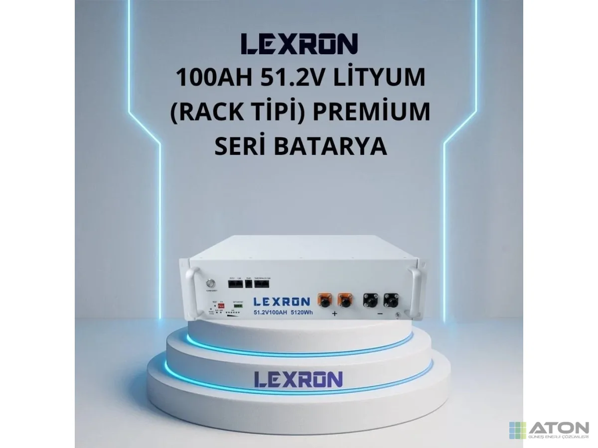 100Ah 51.2V Premium Serisi Lityum Batarya