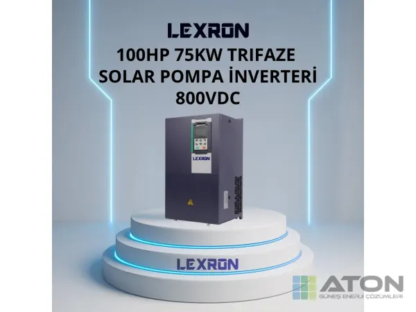 100Hp 75kW Solar Pompa İnverter (Yeni̇ Nesil)