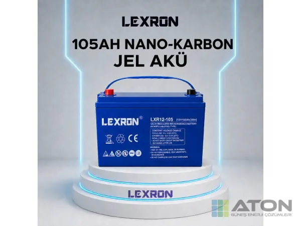 105Ah-12V Nano-Karbon Jel Akü