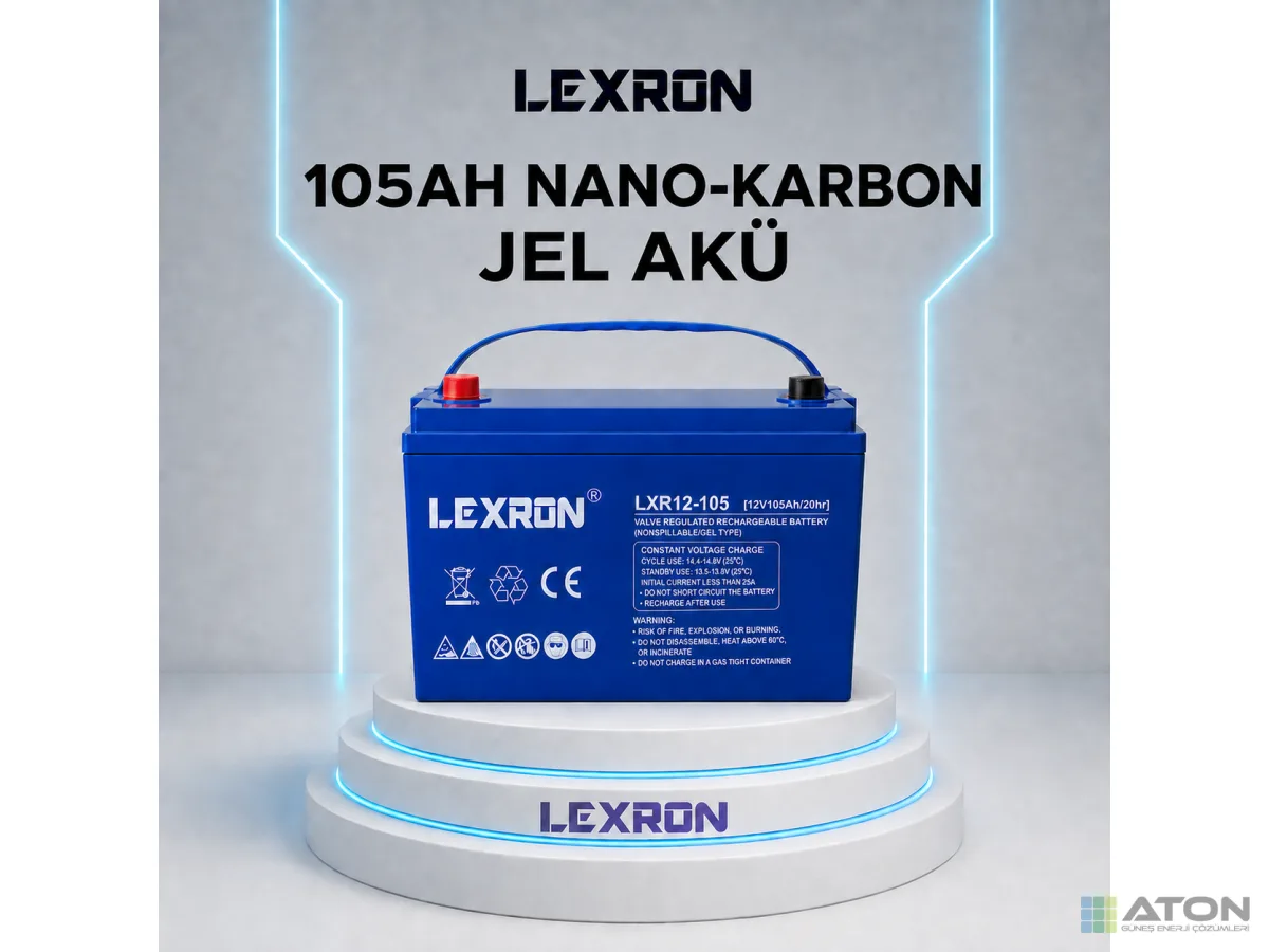 105Ah-12V Nano-Karbon Jel Akü