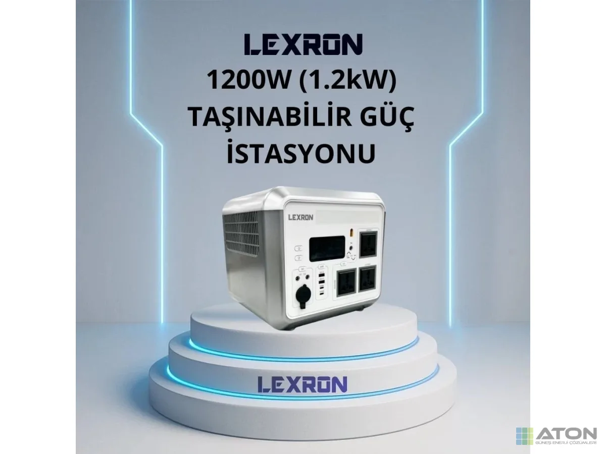 1200W (1.2kW) Taşinabi̇li̇r Güç İstasyonu