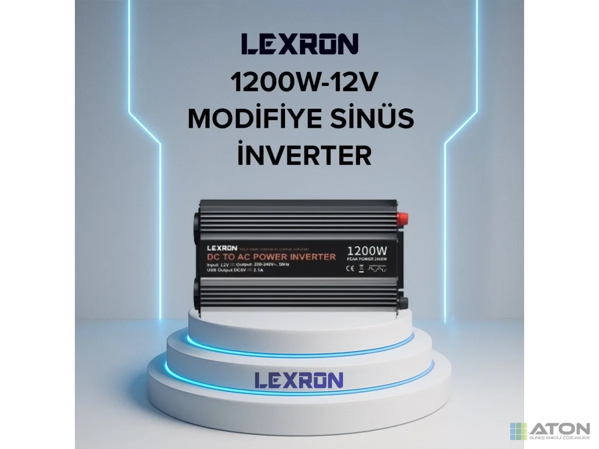 1200W-12V Modi̇fi̇ye Si̇nüs İnverter