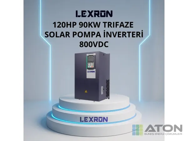 120Hp 90kW Solar Pompa İnverteri (Yeni̇ Nesil)