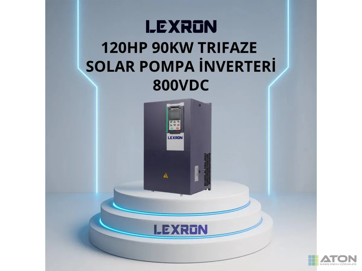 120Hp 90kW Solar Pompa İnverteri (Yeni̇ Nesil)