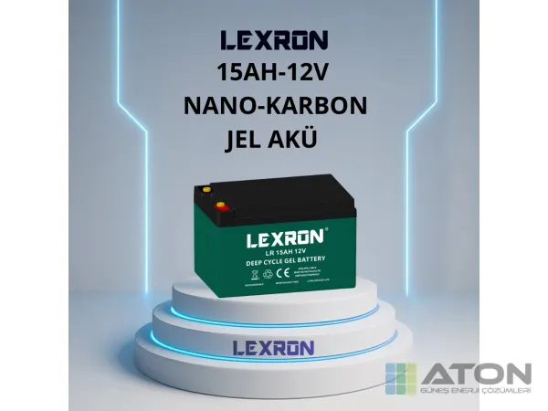 15Ah-12V Nano-Karbon Jel Akü