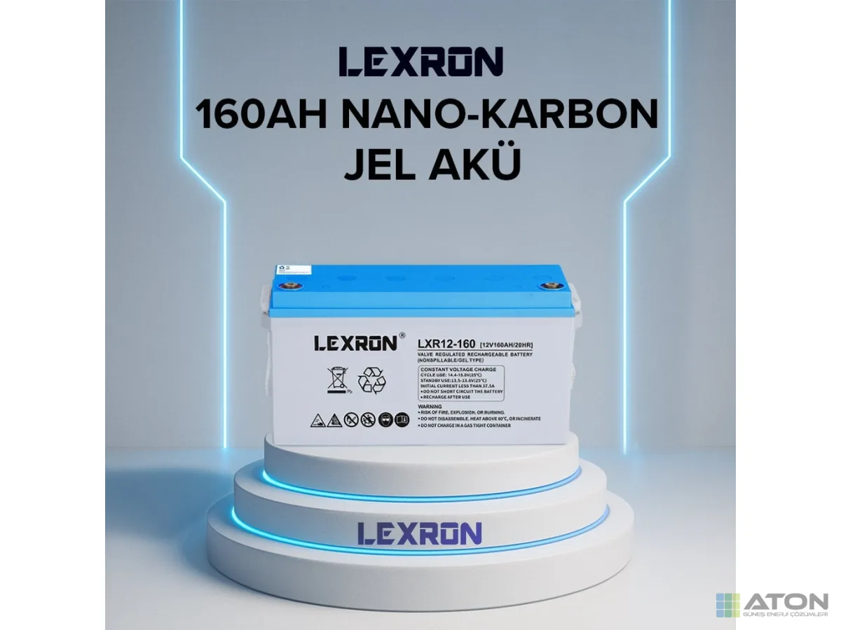 160Ah-12V Nano-Karbon Jel Akü