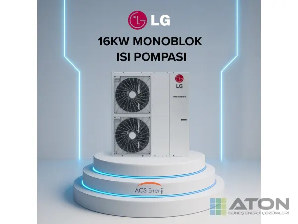 16kW Monoblok Isı Pompasi
