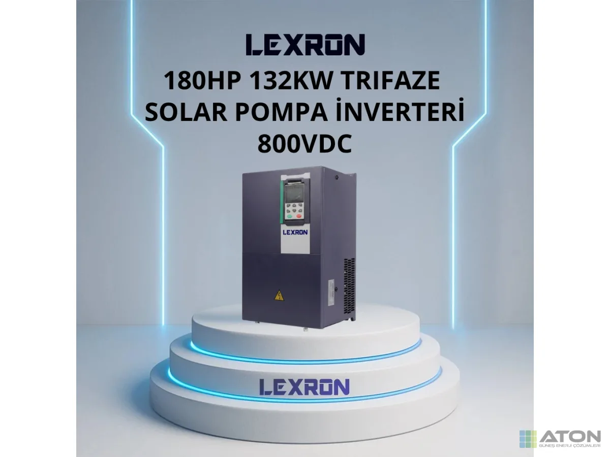 180Hp 132kW Solar Pompa İnverteri (Yeni̇ Nesil)