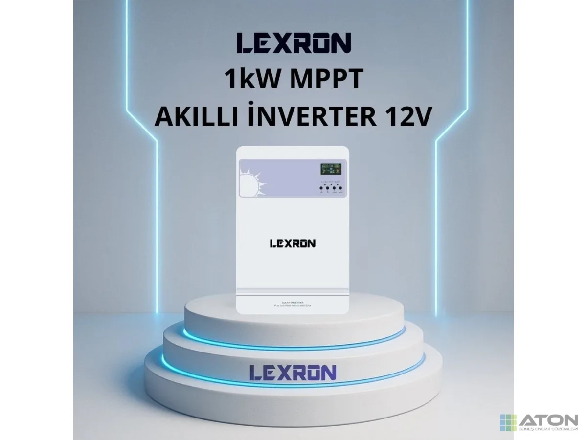 1kW MPPT Akilli İnverter 12V