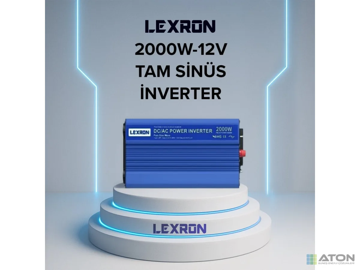 2000W-12V Tam Si̇nüs İnverter