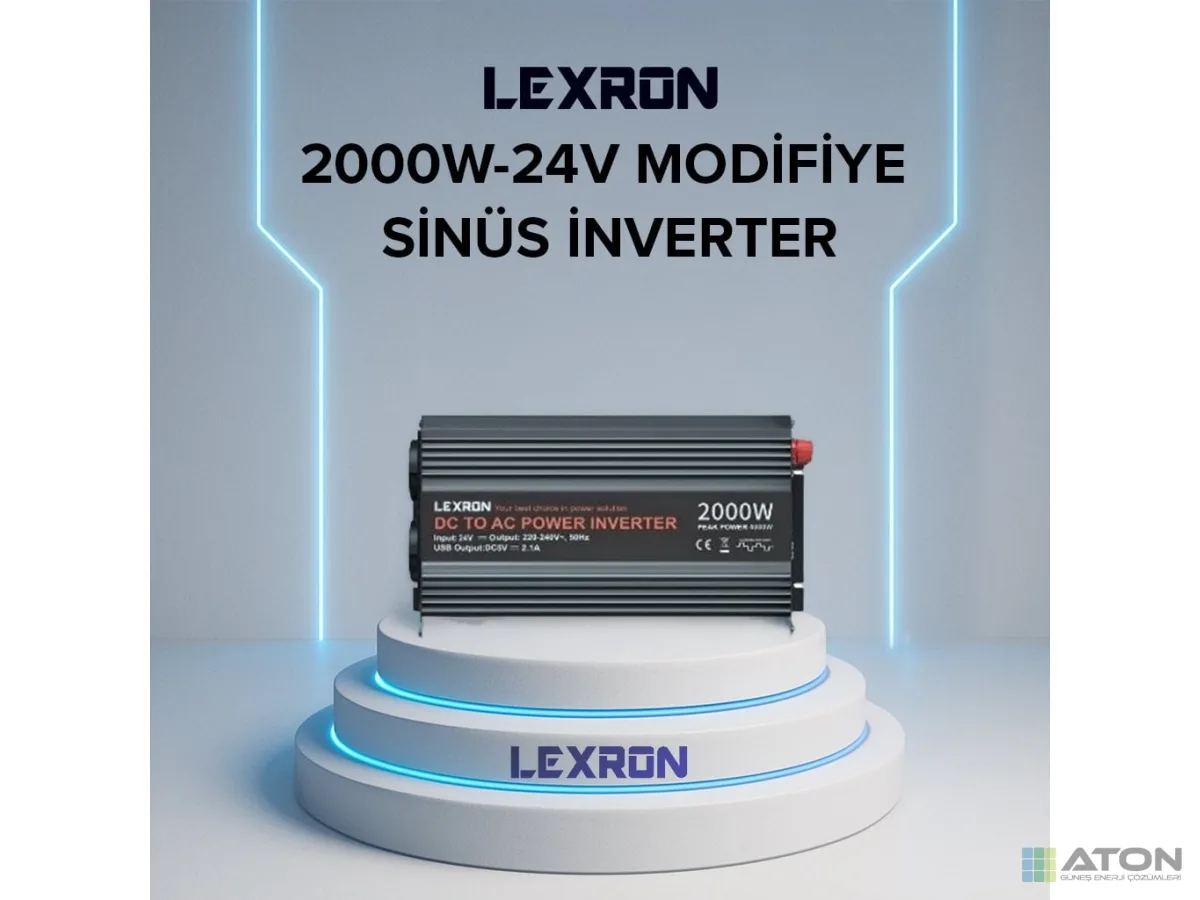 2000W-24V Modi̇fi̇ye Si̇nüs İnverter