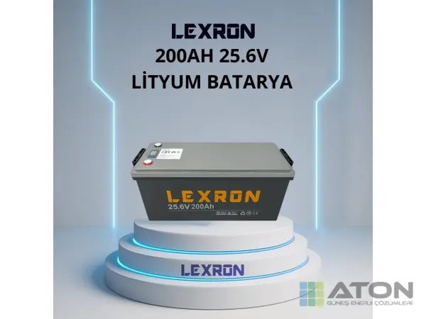 200Ah 25.6V Lityum Batarya