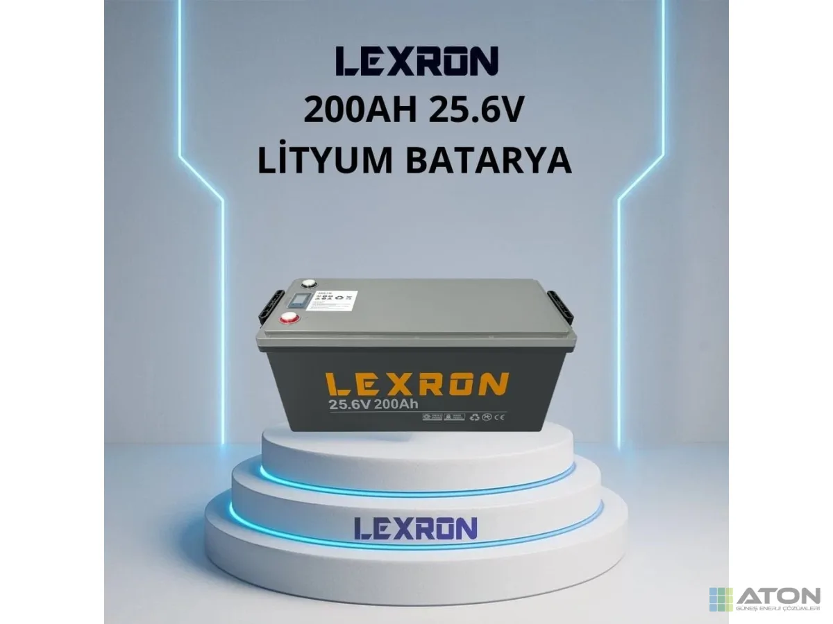 200Ah 25.6V Lityum Batarya