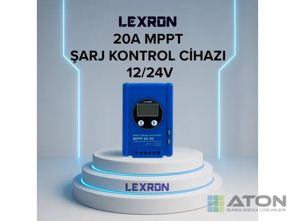 20A MPPT Şarj Kontrol Cihazı