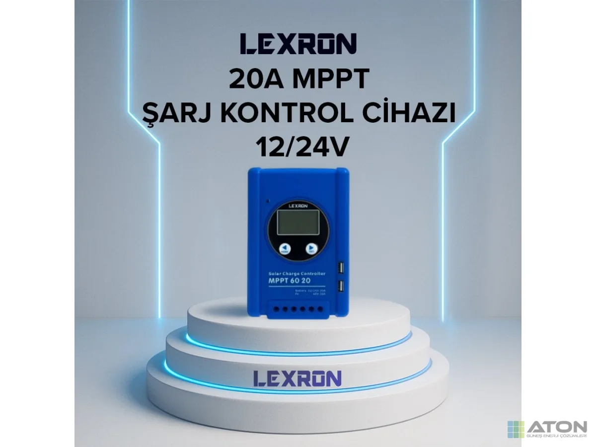 20A MPPT Şarj Kontrol Cihazı
