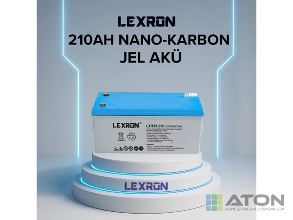 210Ah-12V Nano-Karbon Jel Akü
