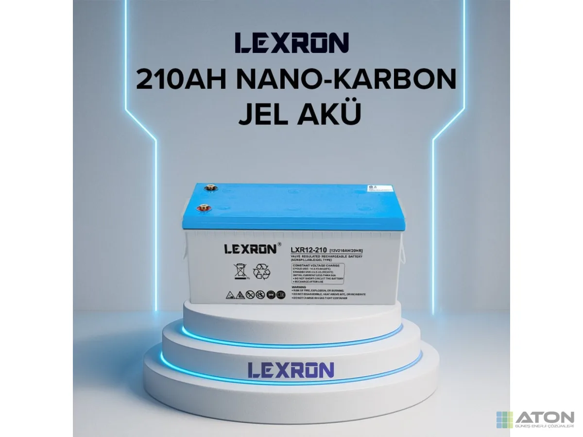210Ah-12V Nano-Karbon Jel Akü
