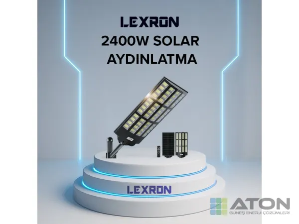 2400W Solar Aydinlatma