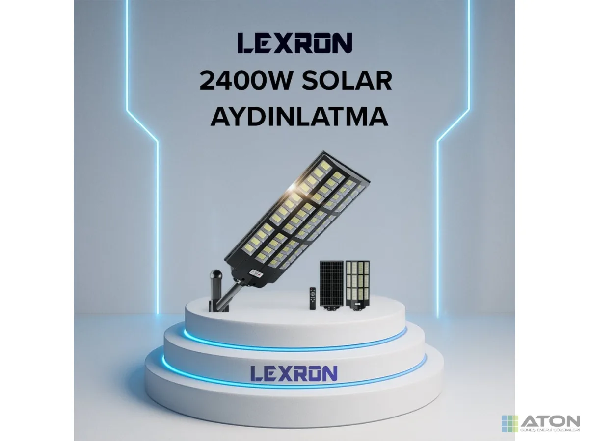 2400W Solar Aydinlatma