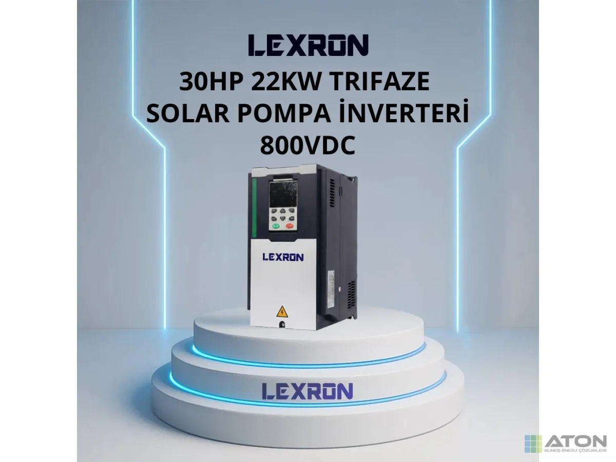 30Hp 22kW Solar Pompa İnverter (Yeni̇ Nesil)