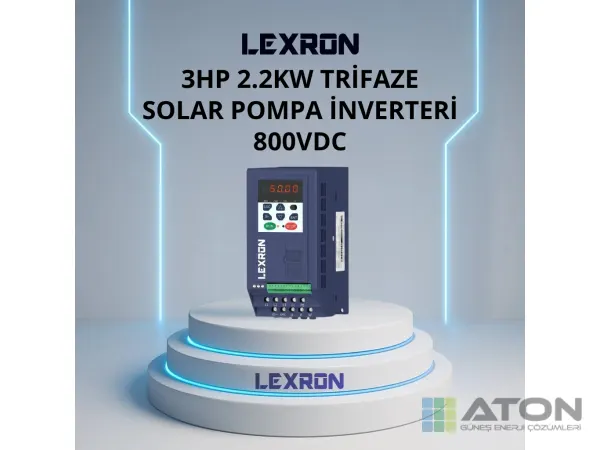 3Hp 2.2kW (380V) Solar Pompa İnverteri