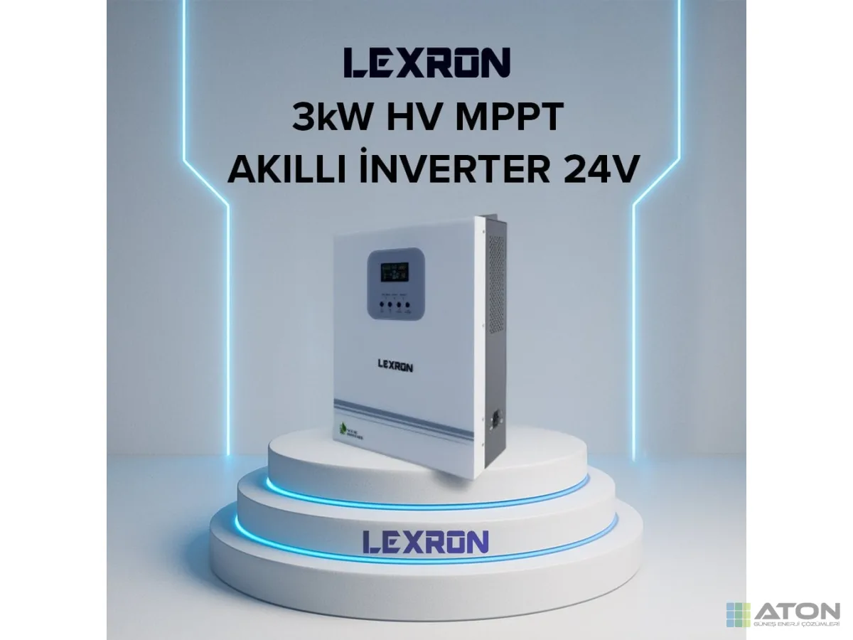 3kW HV MPPT Akilli İnverter 24V