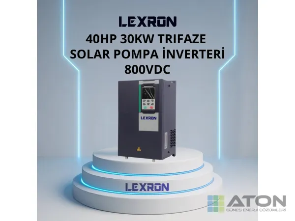 40Hp 30kW Solar Pompa İnverter (Yeni̇ Nesil)