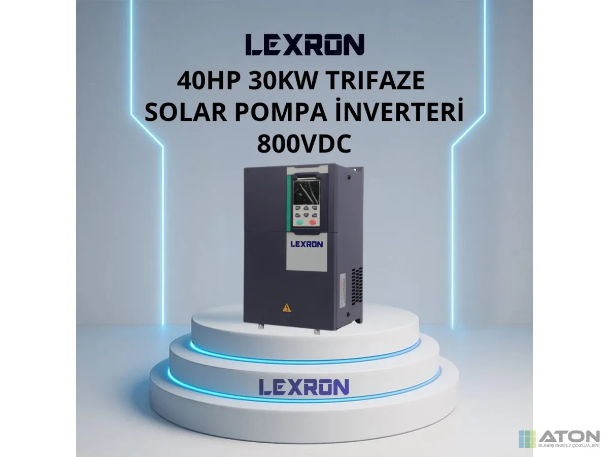 40Hp 30kW Solar Pompa İnverter (Yeni̇ Nesil)