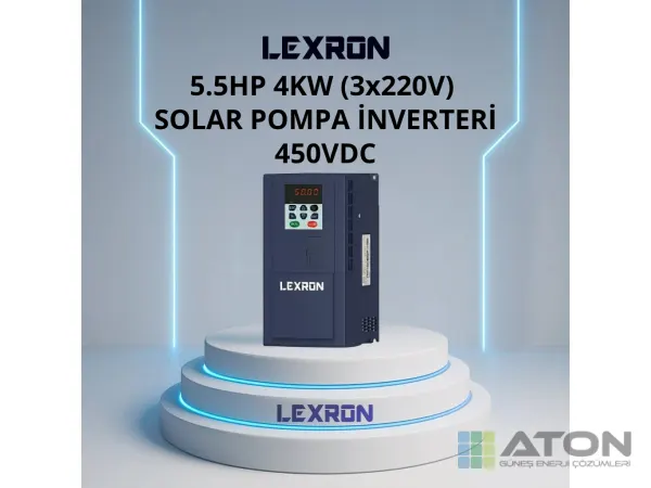 5.5Hp 4kW (3X220V) Solar Pompa İnverteri