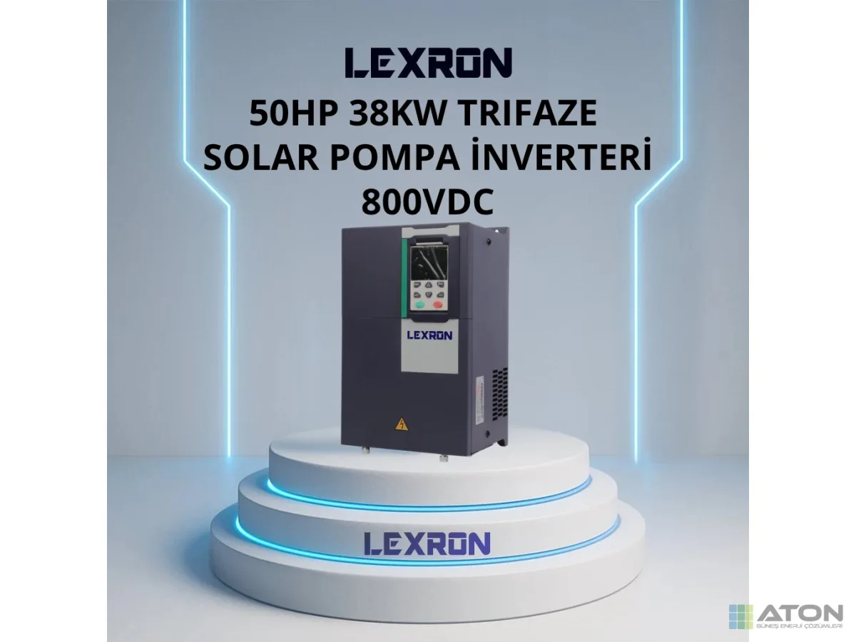50Hp 38kW Solar Pompa İnverter (Yeni̇ Nesil)