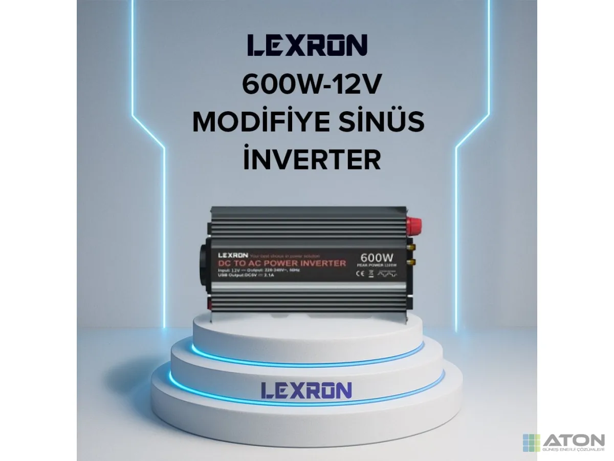600W-12V Modi̇fi̇ye Si̇nüs İnverter