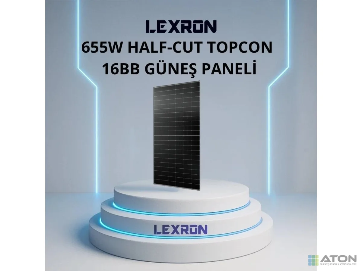 655W 132 Cell 16BB Half-Cut TOPCon 16BB Güneş Paneli̇