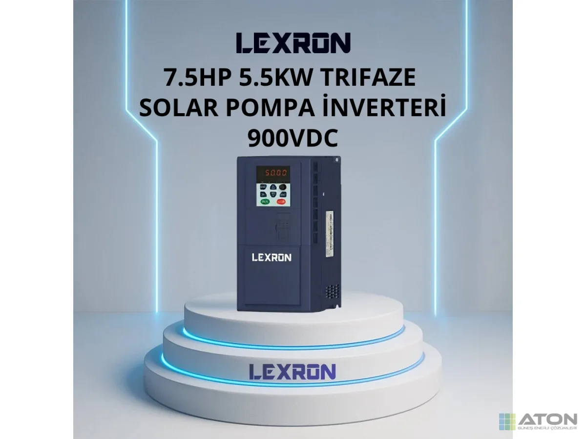 7.5Hp 5.5kW Solar Pompa İnverter (Yeni̇ Nesil)