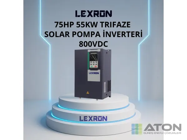 75Hp 55kW Solar Pompa İnverter (Yeni̇ Nesil)