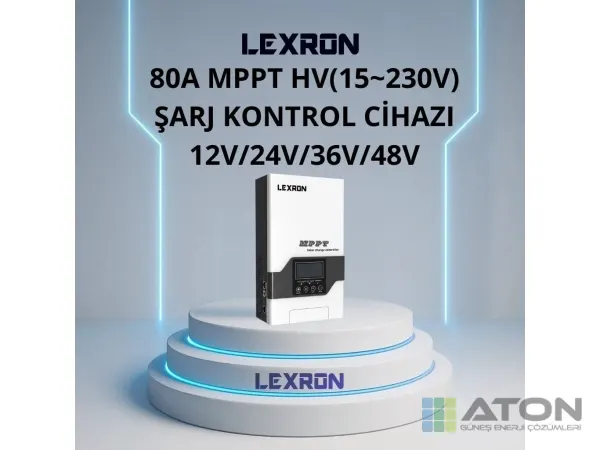 80A HV(15~230V) MPPT Şarj Kontrol Cihazı