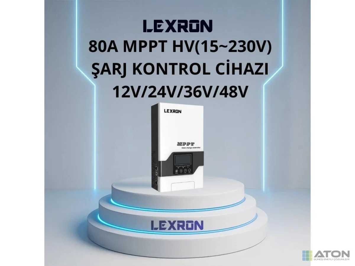 80A HV(15~230V) MPPT Şarj Kontrol Cihazı