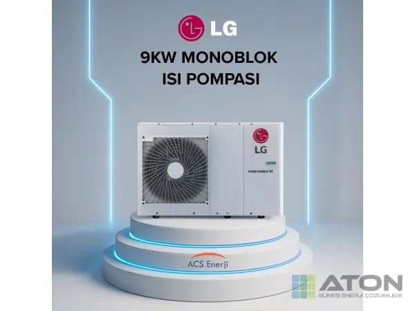 9kW Monoblok Isı Pompasi