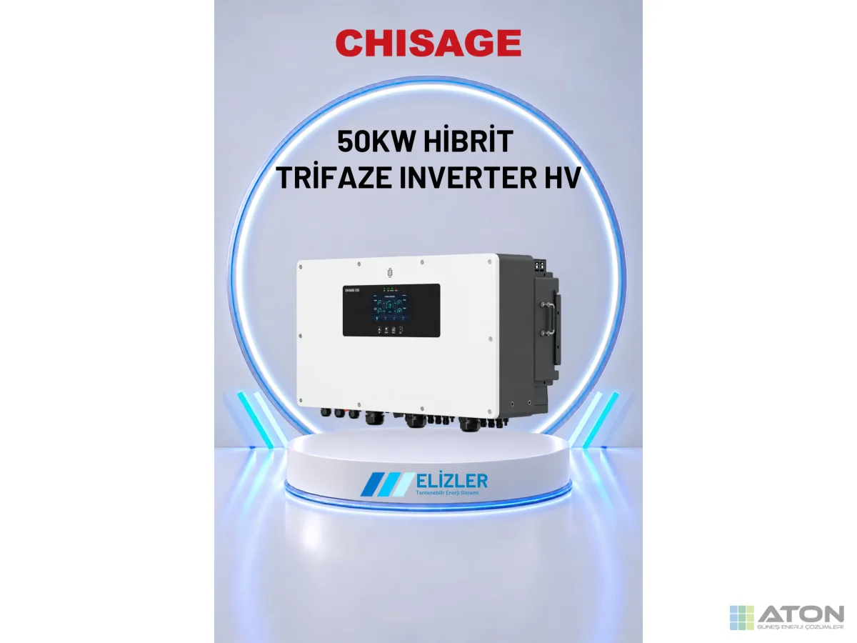 Chissage 50 kW Trifaz HV Hibrit İnverter
