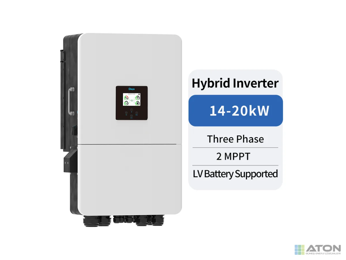 Deye 20 kW Üç Fazlı LV Hibrit İnverter
