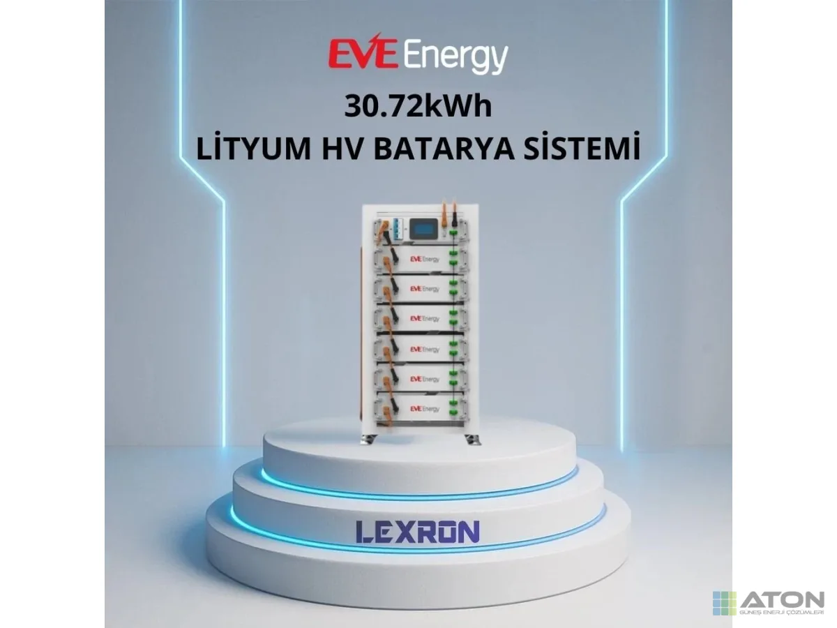 Eve 30.72kWh Lityum HV (Yüksek Voltaj) Batarya Si̇stemi̇