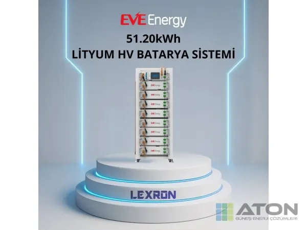 Eve 51.20kWh Lityum HV (Yüksek Voltaj) Batarya Si̇stemi̇
