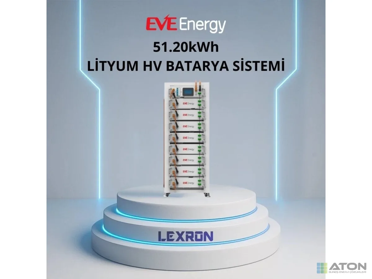 Eve 51.20kWh Lityum HV (Yüksek Voltaj) Batarya Si̇stemi̇