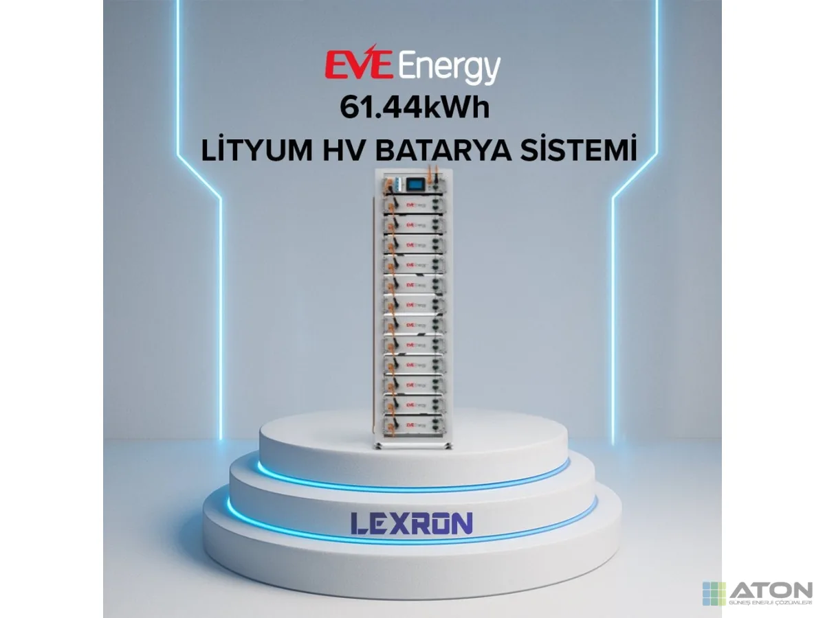 Eve 61.44kWh Lityum HV (Yüksek Voltaj) Batarya Si̇stemi̇