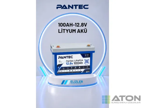 Pantec 12.8V 100Ah LFP Lityum Akü