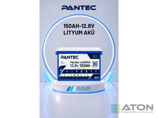Pantec 12.8V 150Ah LFP Lityum Akü
