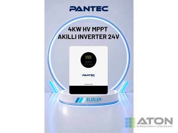 Pantec 4 kW 24V HV MPPT Akıllı İnverter