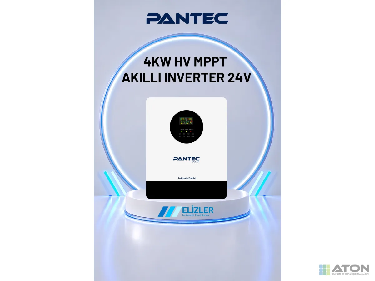 Pantec 4 kW 24V HV MPPT Akıllı İnverter
