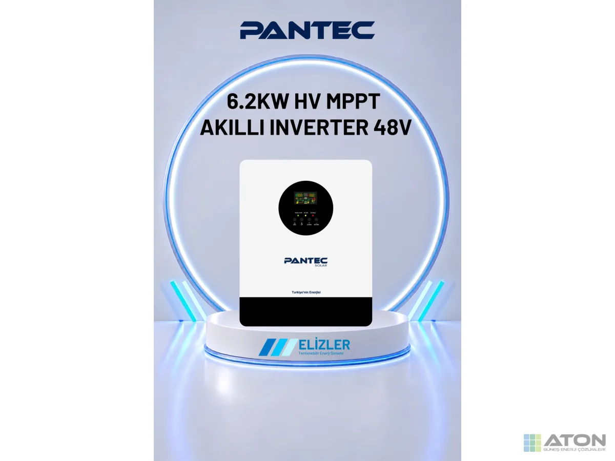 Pantec 6.2 kW 48V HV MPPT Akıllı İnverter